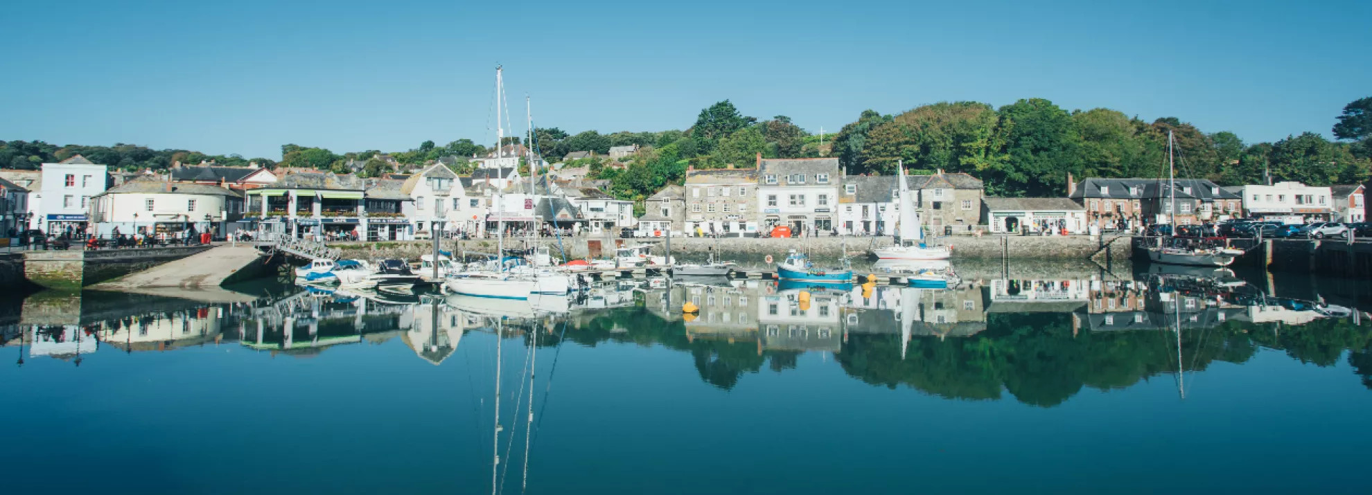 A view of Padstow Harbour